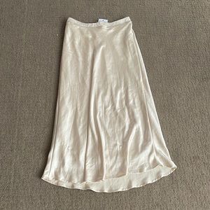 Satin-Feel Skirt